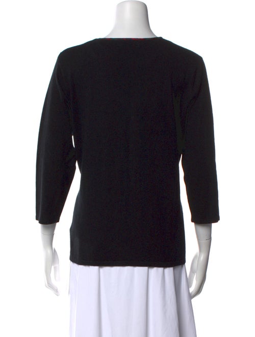 Johnstons of Elgin Silk V-Neck Sweater