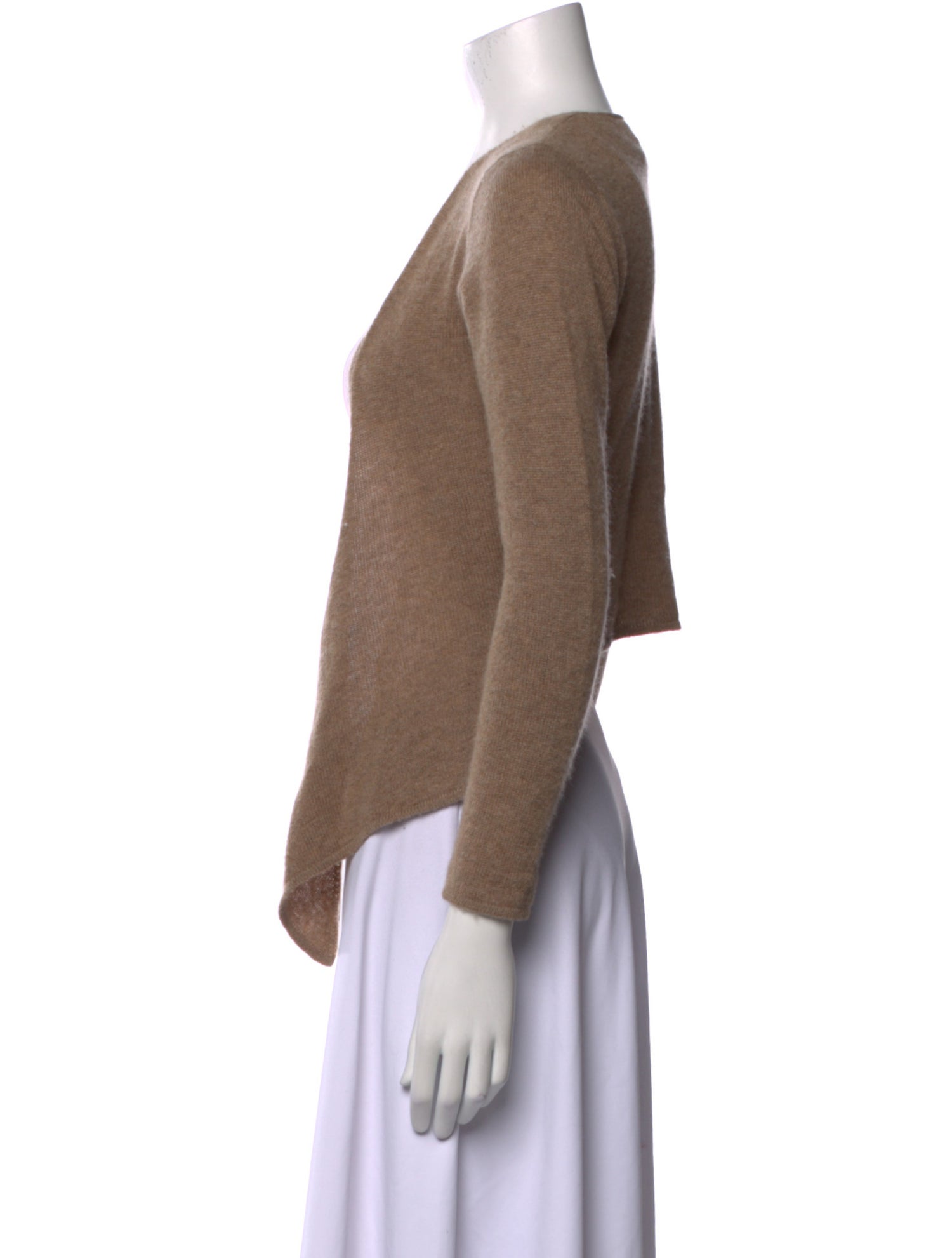 Johnstons of Elgin Cashmere Open Front Sweater