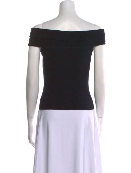 Johnstons of Elgin Cashmere Off-The-Shoulder Sweater