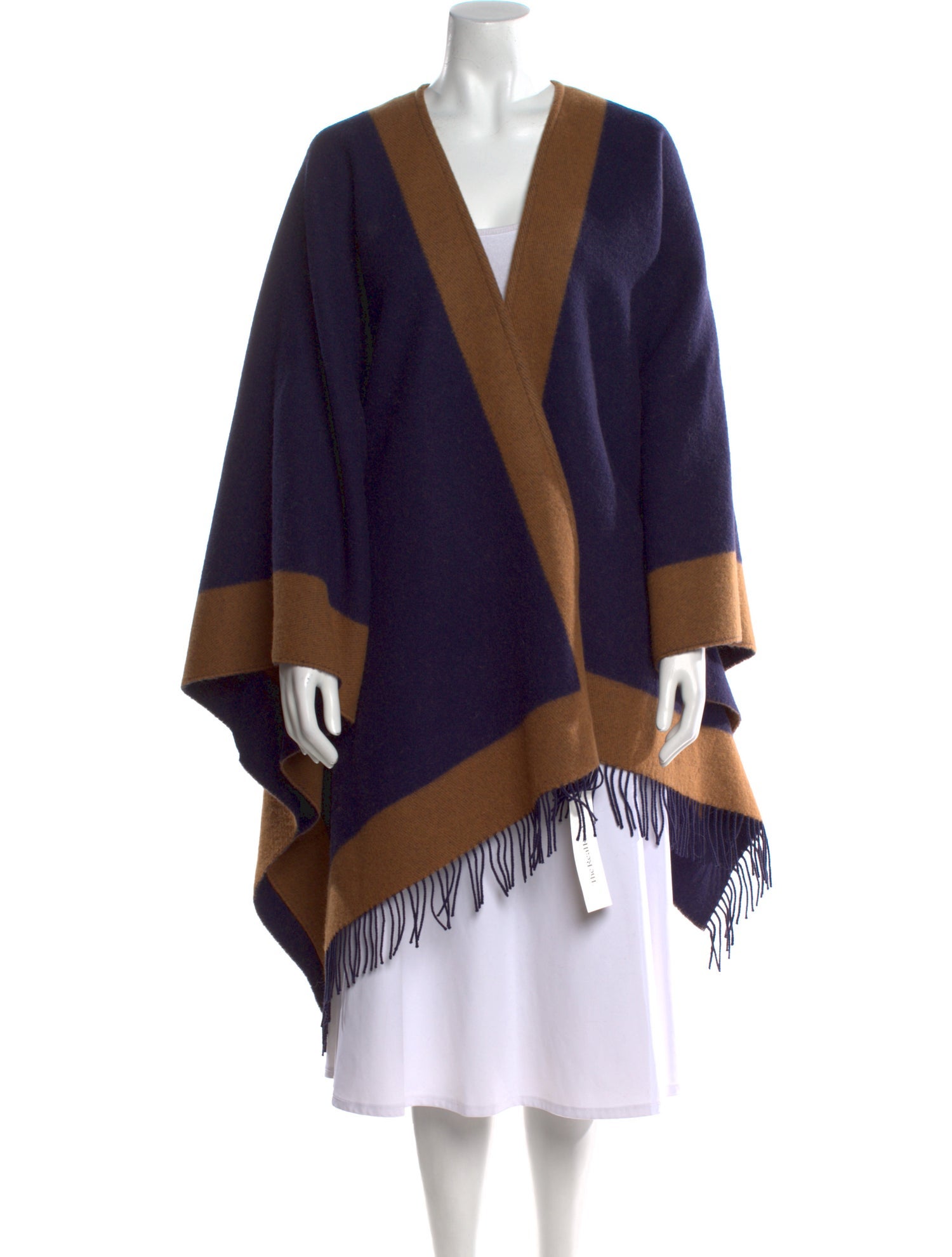 Johnstons of Elgin Wool Colorblock Pattern Sweater