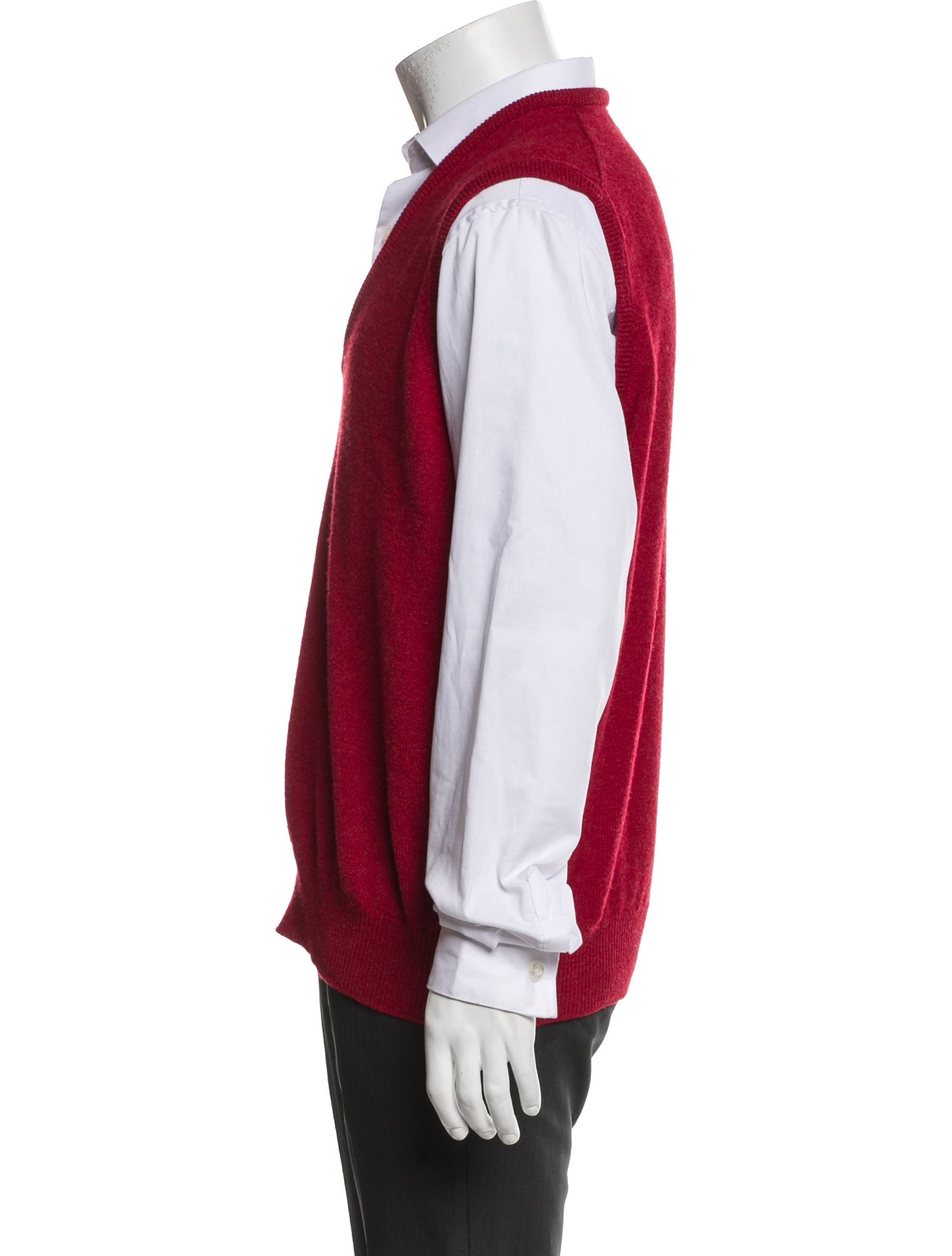 Johnstons of Elgin Lambswool V-Neck Sweater Vest