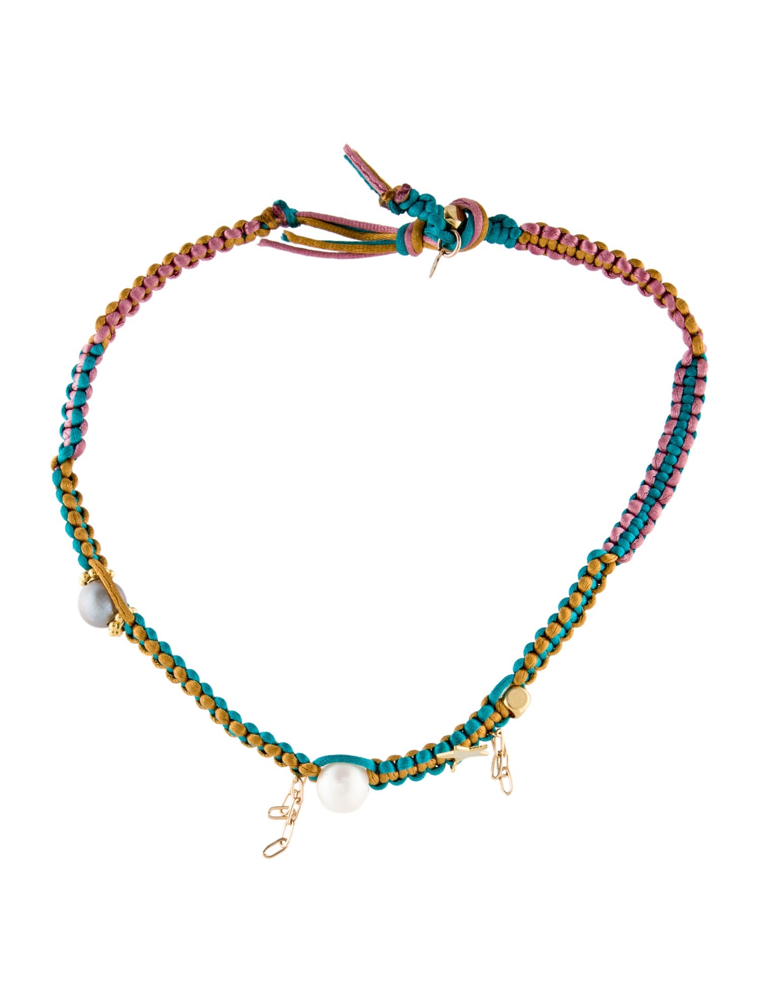 Joie DiGiovanni Pearl Station Choker Necklace