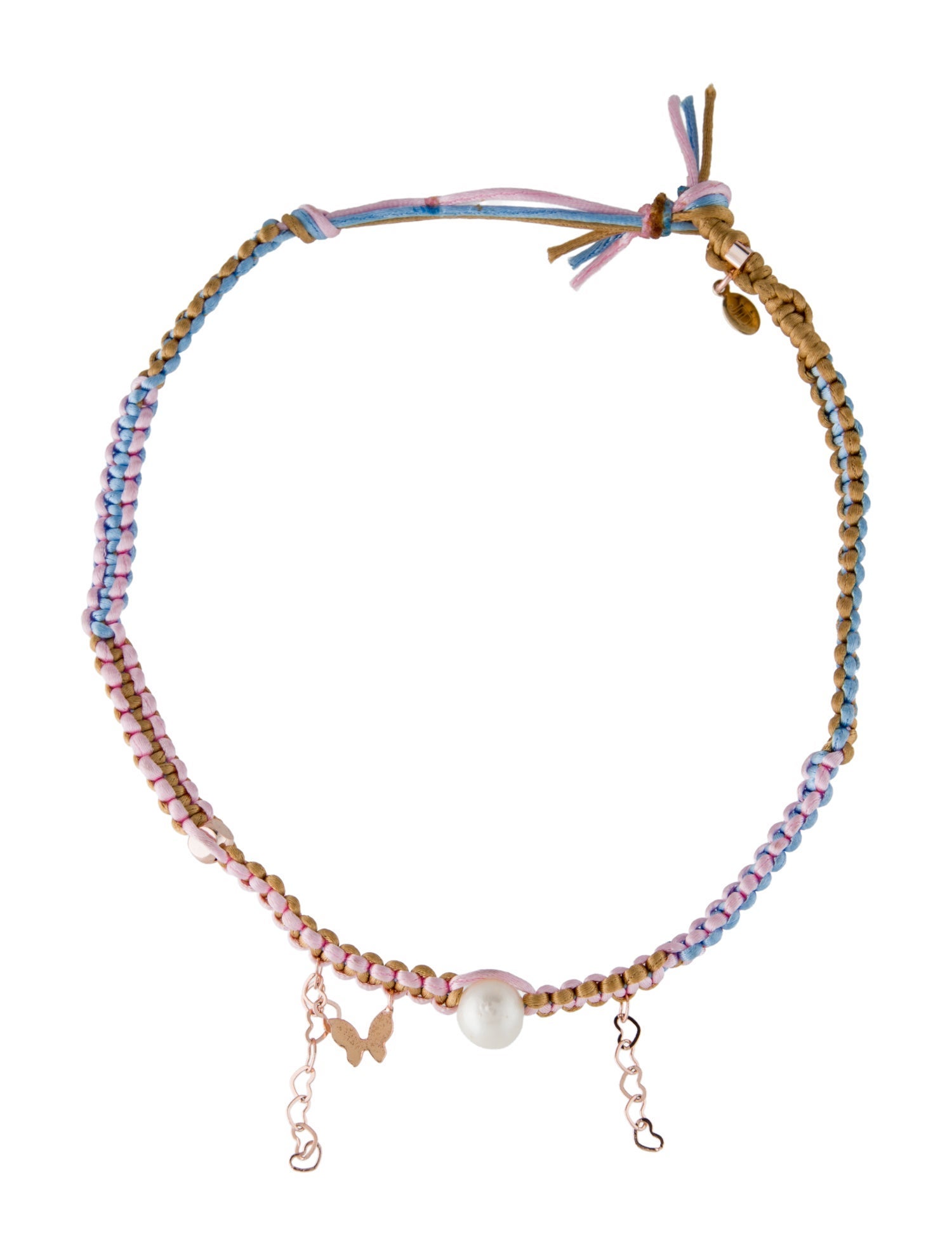 Joie DiGiovanni Pearl Choker Chain Necklace