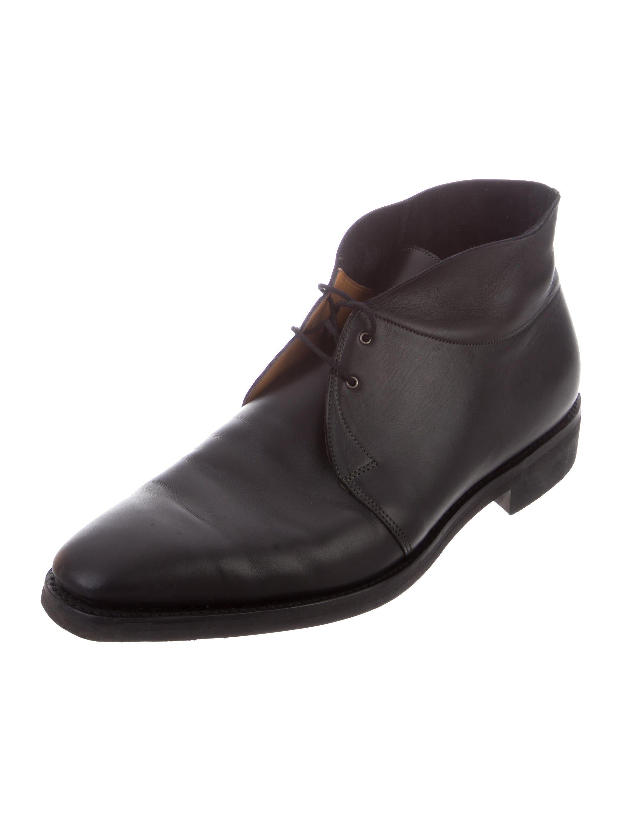 John Lobb Romsey II Chukka Boots - Black Boots, Shoes - JOL20895