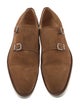 John Lobb Suede Monk Straps