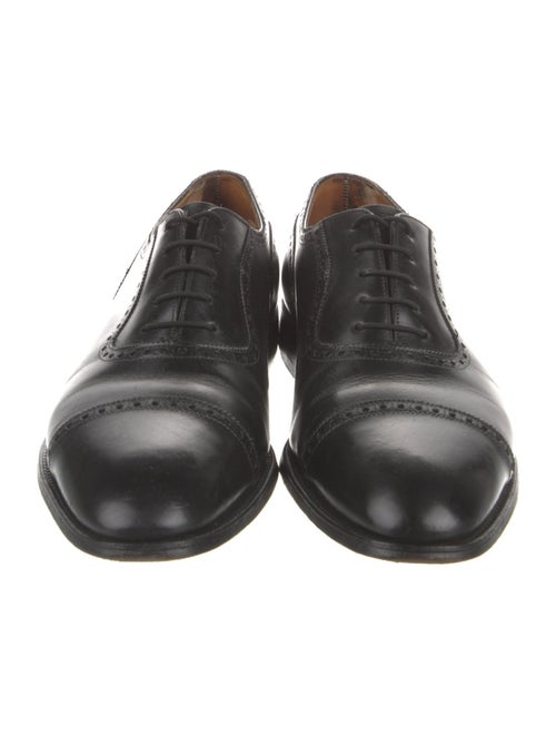John Lobb Leather Lasercut Accents Brogues