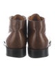 John Lobb Leather Lace-Up Boots