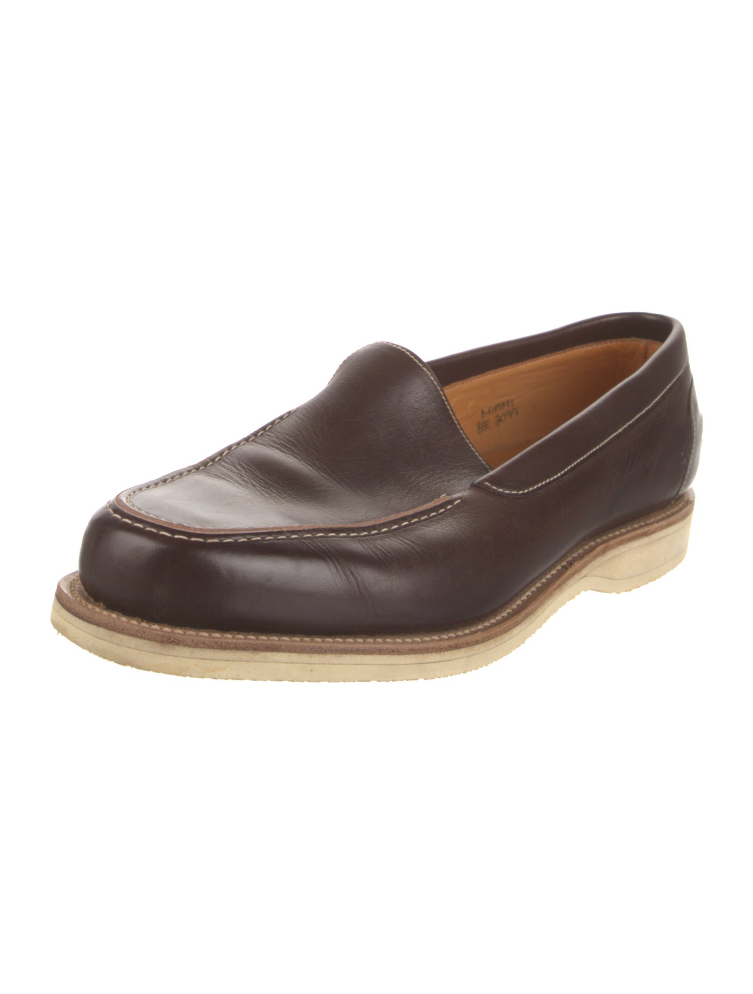 John Lobb Leather Loafers
