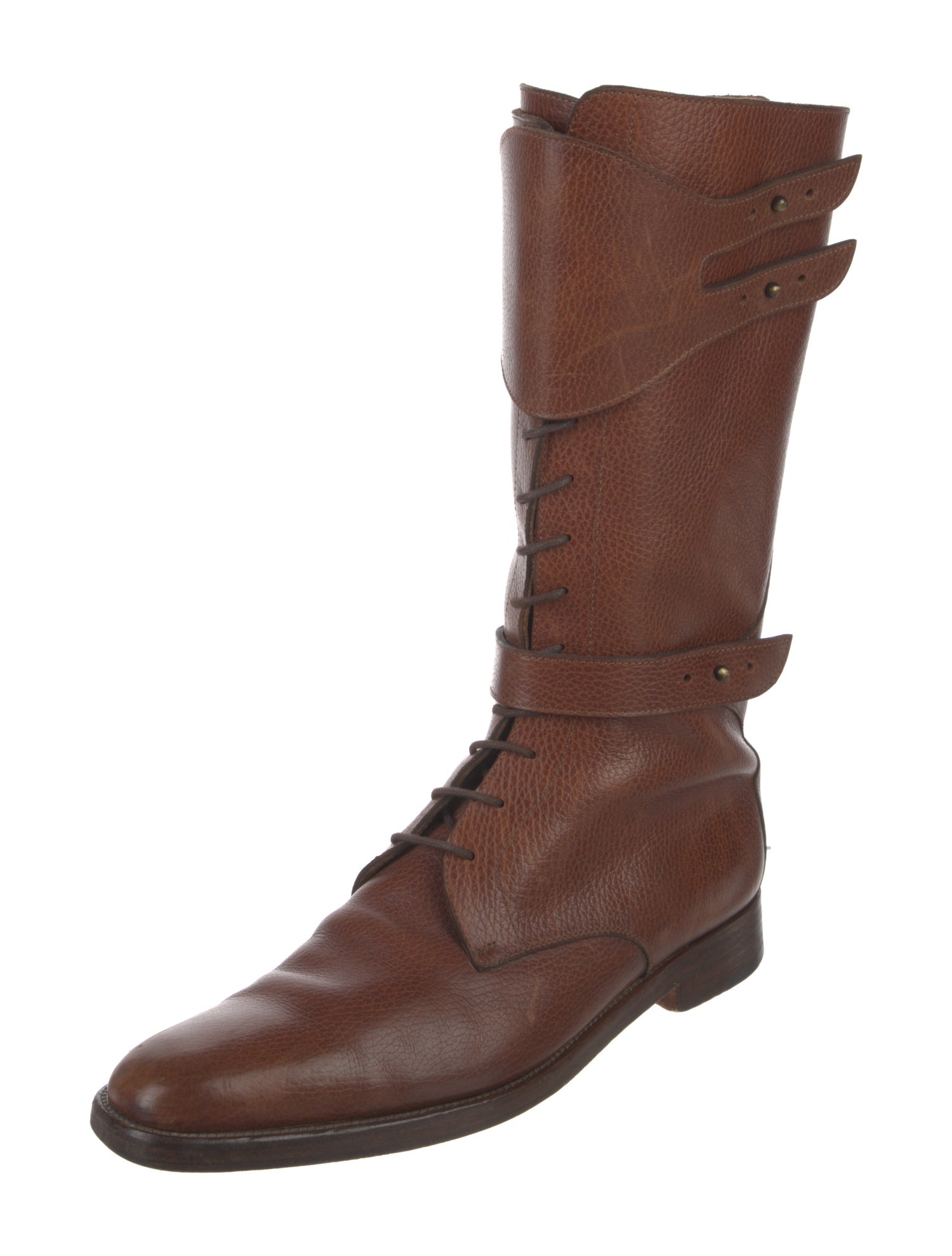 John Lobb Leather Boots