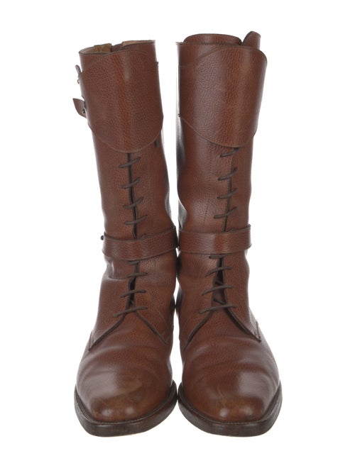 John Lobb Leather Boots