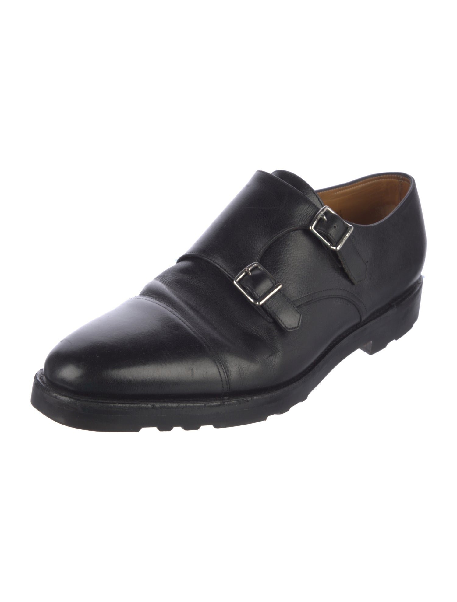 John Lobb Leather Dress Loafers