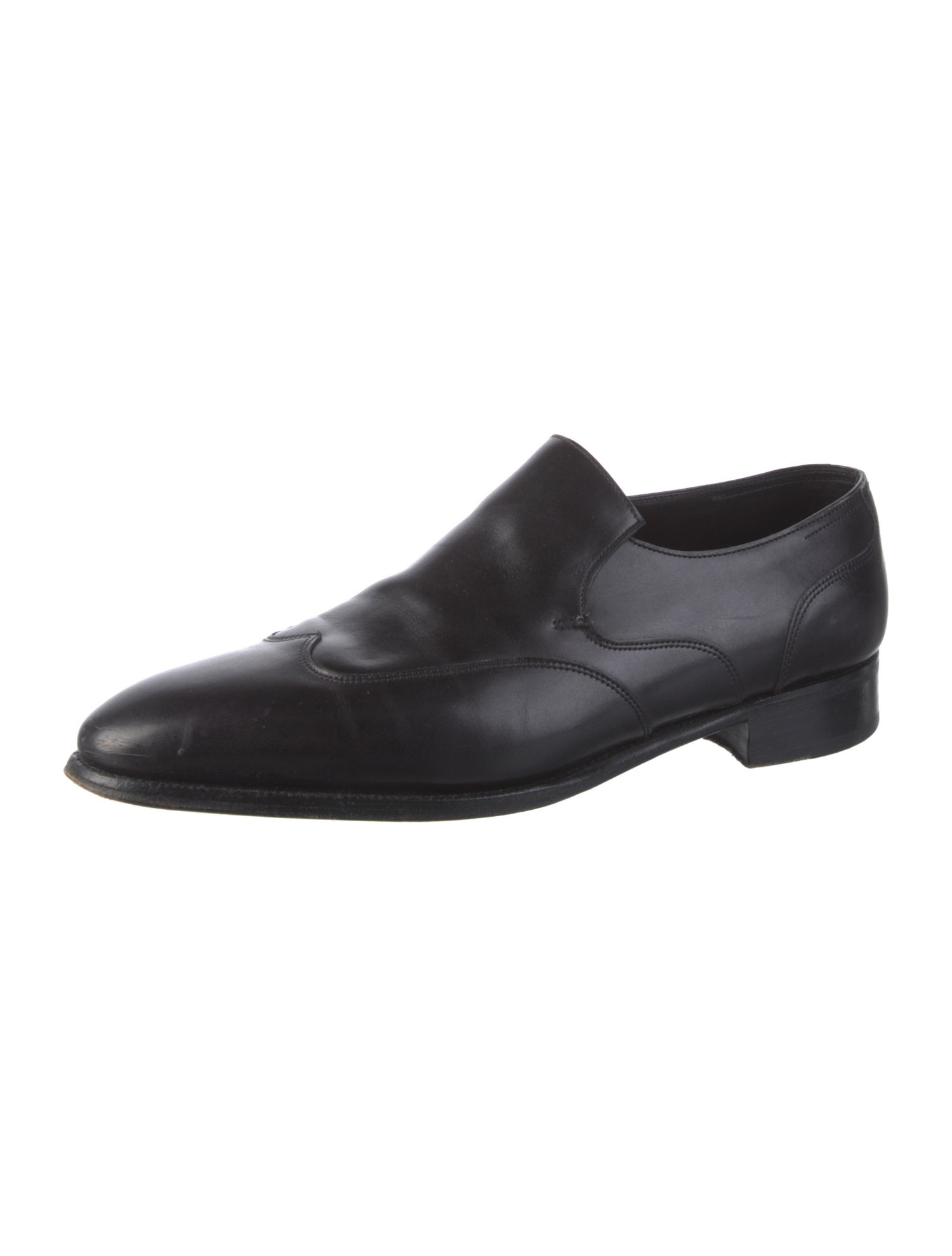 John Lobb Leather Loafers