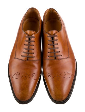 John Lobb Leather Oxfords