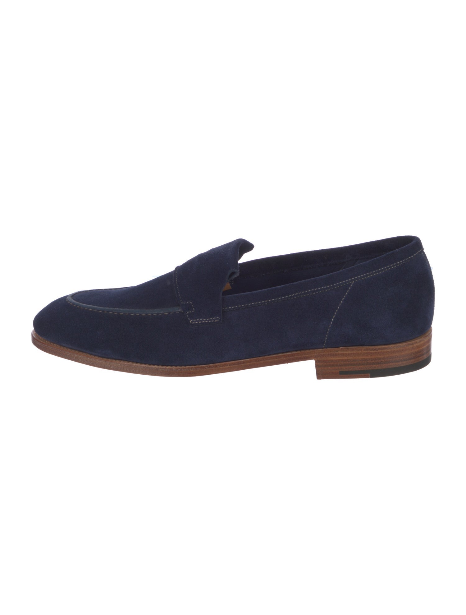 John Lobb Suede Loafers w/ Tags