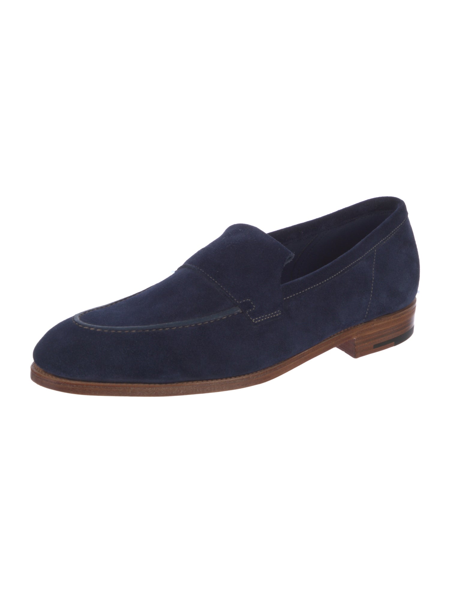 John Lobb Suede Loafers w/ Tags