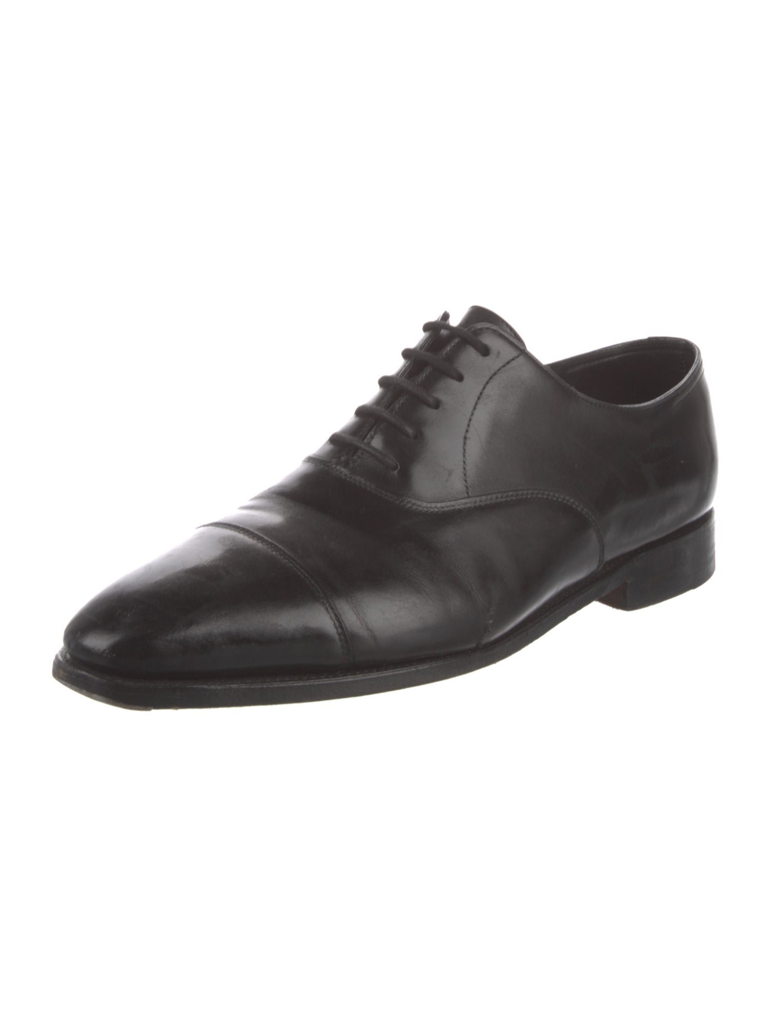 John Lobb Leather Oxfords