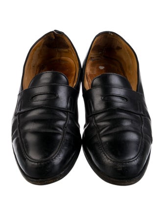 John Lobb Leather Loafers