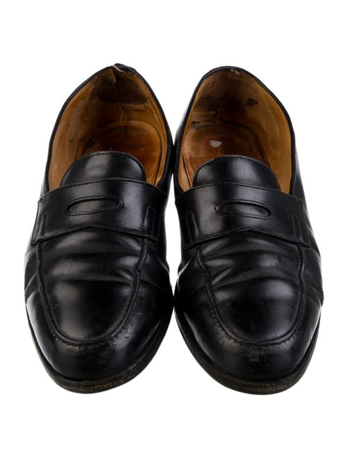 John Lobb Leather Loafers