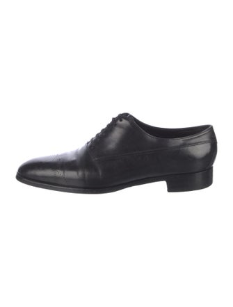 John Lobb Leather Oxfords