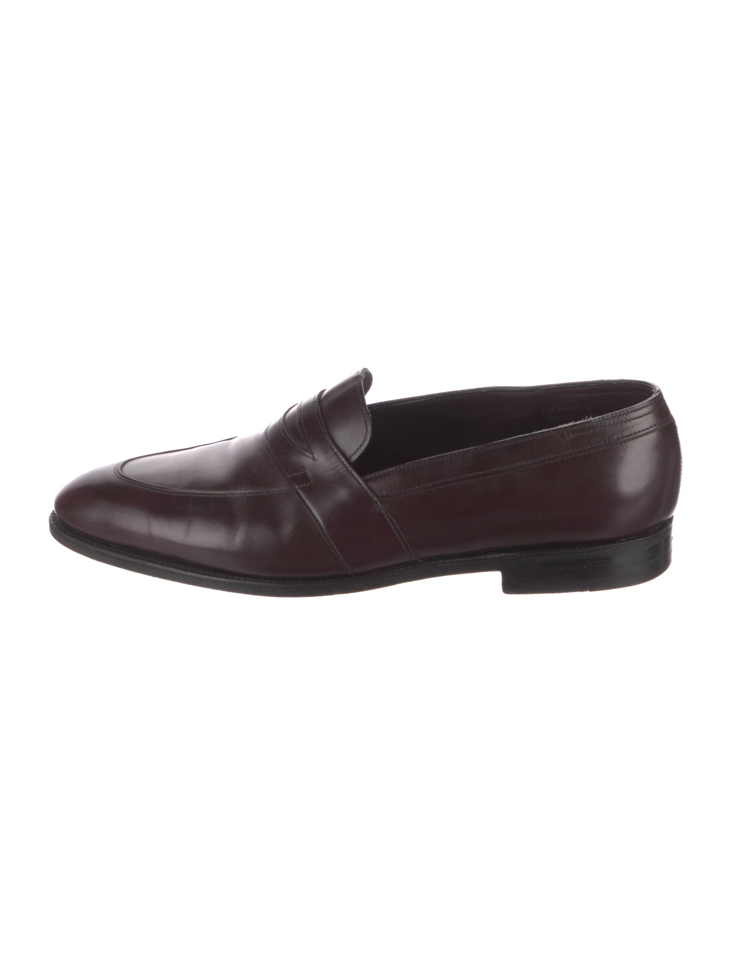 John Lobb Leather Dress Loafers