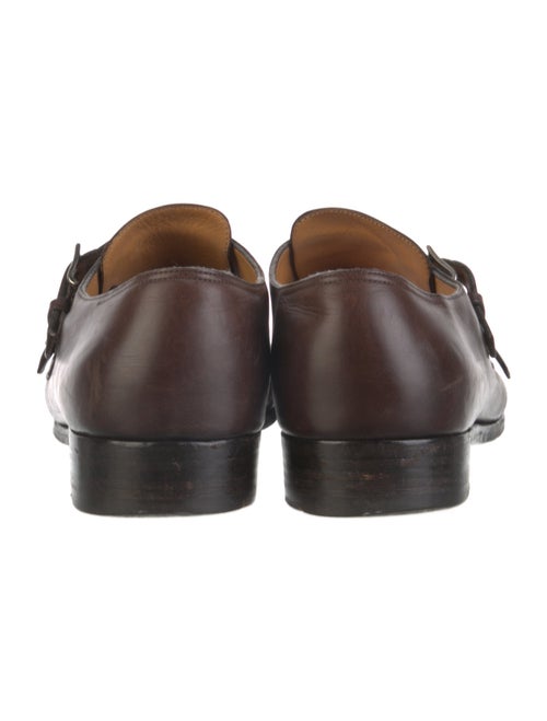 John Lobb Leather Monk Straps