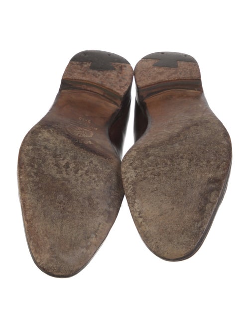 John Lobb Leather Monk Straps