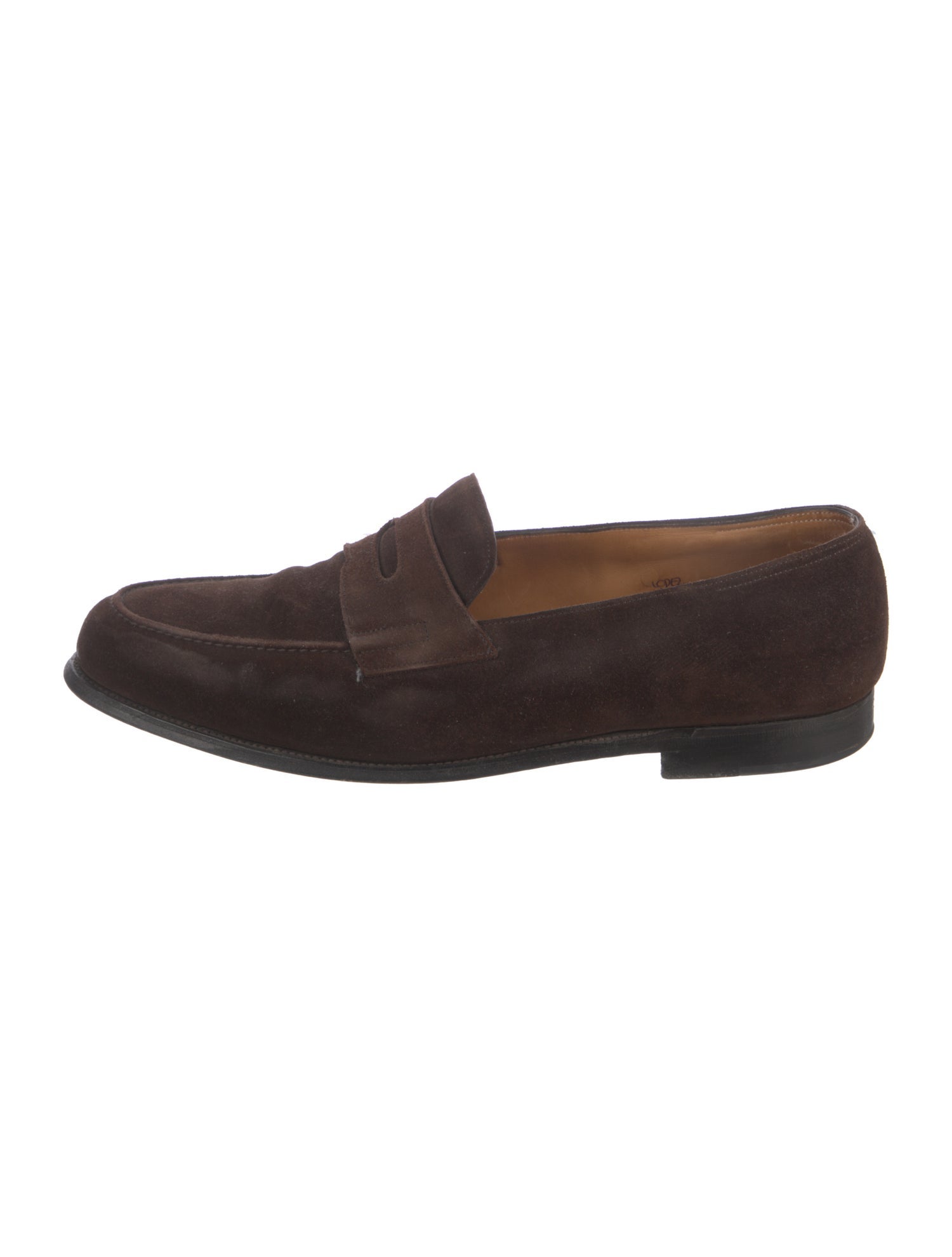 John Lobb Suede Dress Loafers