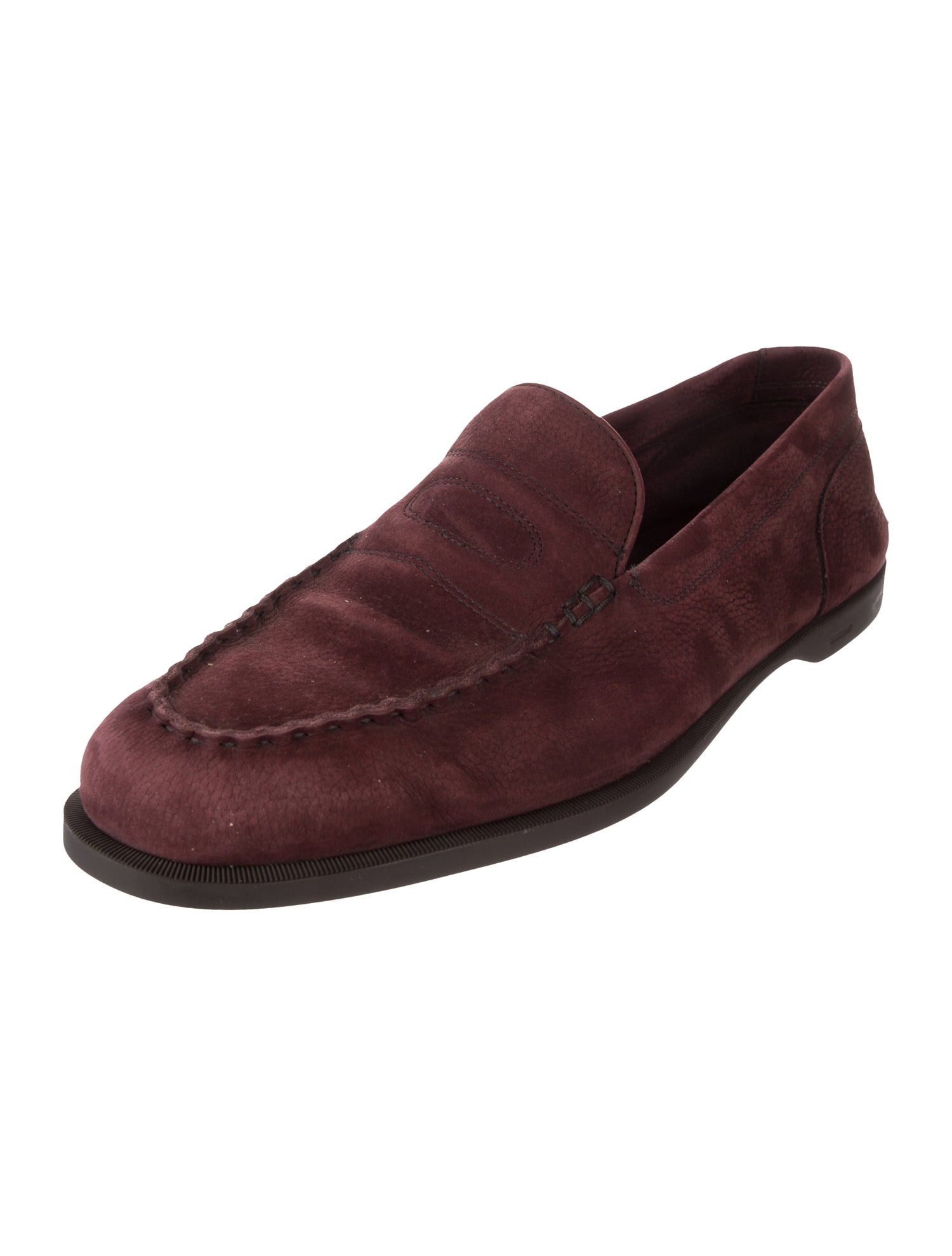 John Lobb Suede Loafers