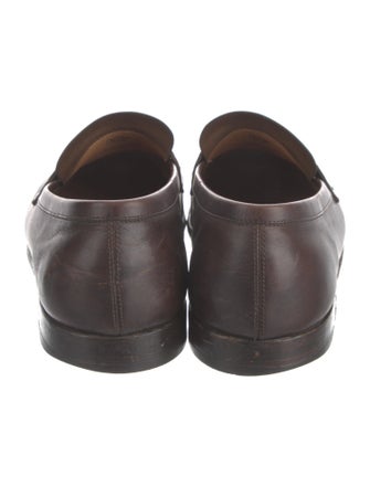 John Lobb Leather Loafers