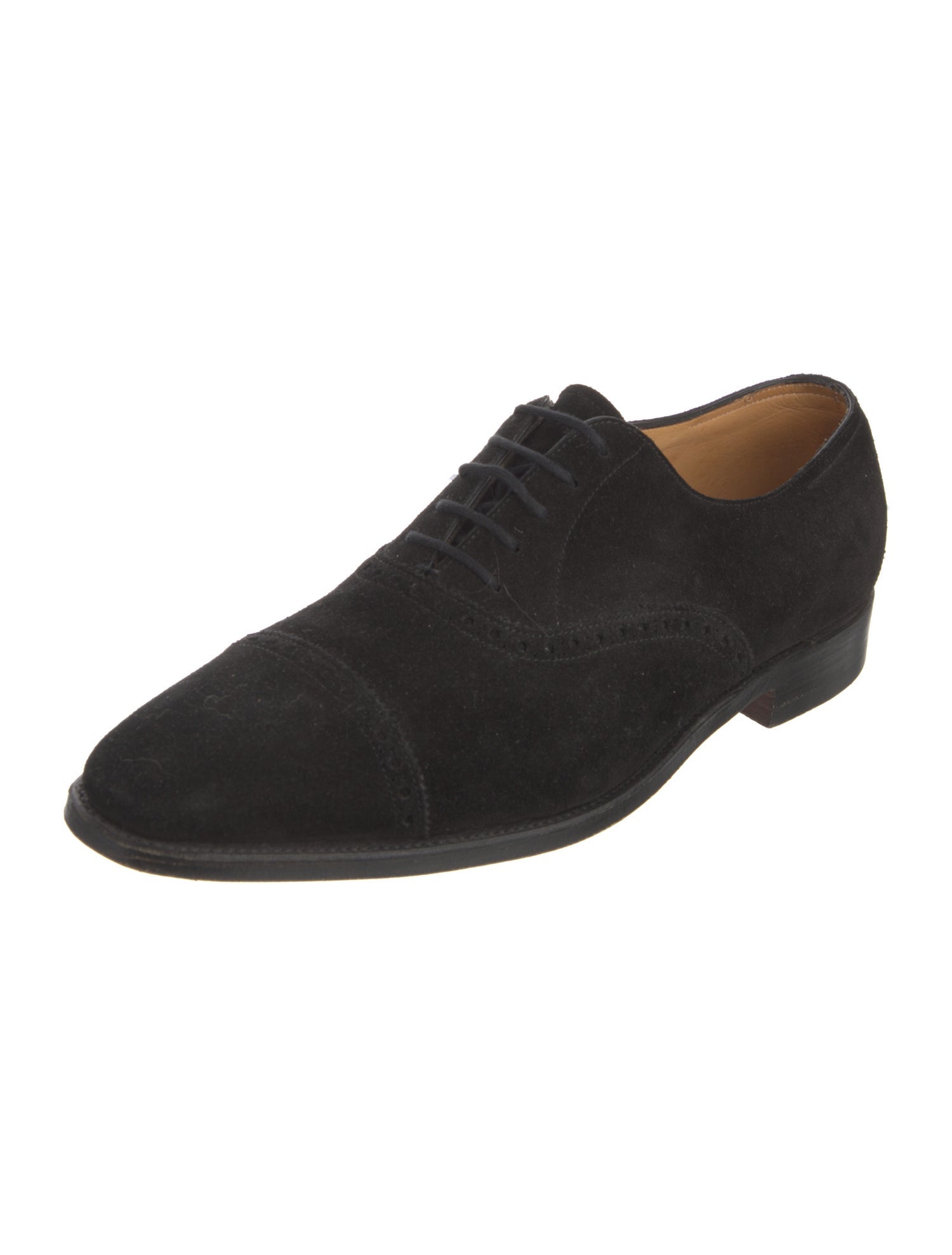 John Lobb Suede Oxfords