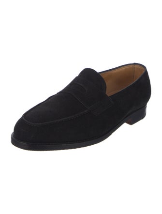 John Lobb Suede Loafers