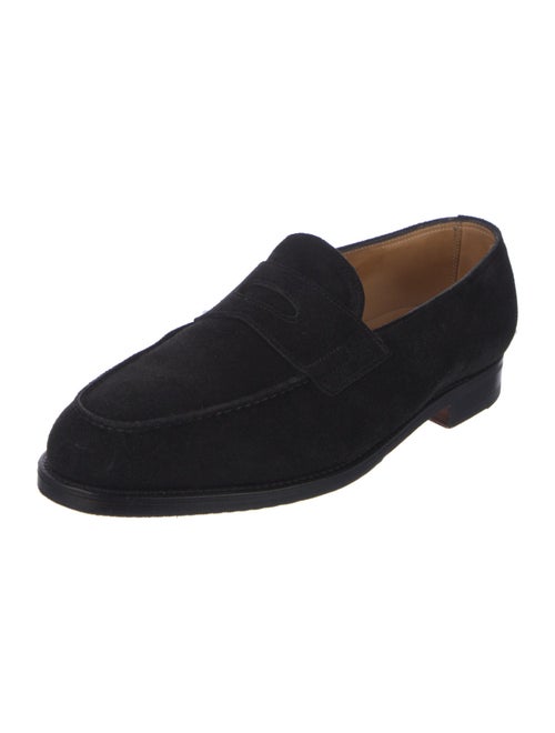 John Lobb Suede Loafers