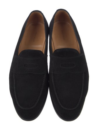 John Lobb Suede Loafers