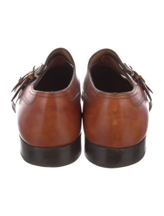 John Lobb Leather Monk Straps