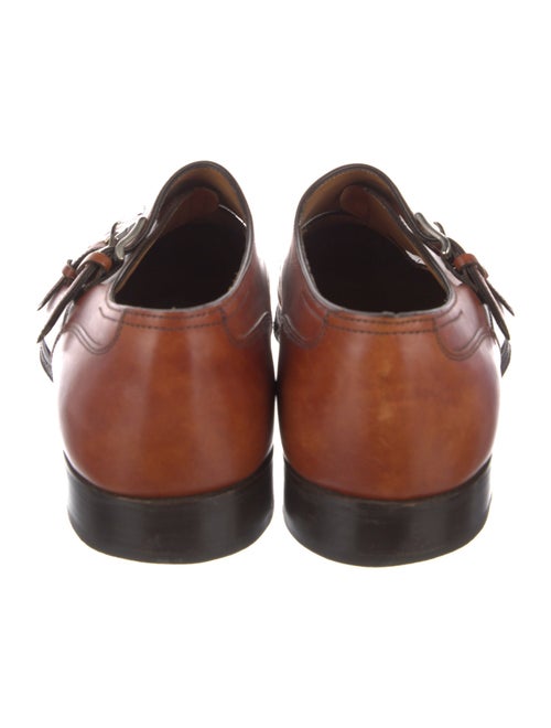John Lobb Leather Monk Straps