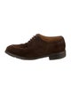 John Lobb Suede Derby Shoes
