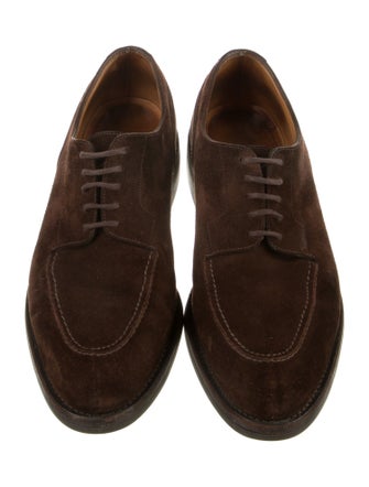 John Lobb Suede Derby Shoes