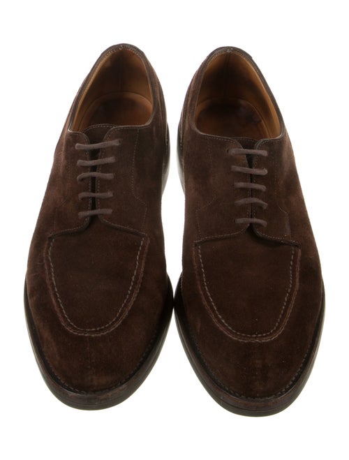 John Lobb Suede Derby Shoes