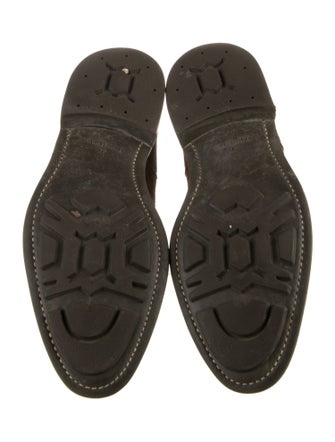 John Lobb Suede Derby Shoes