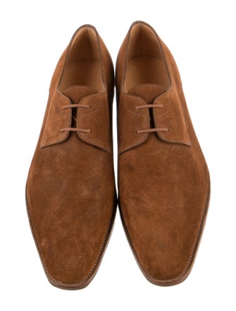 John Lobb Suede Derby Shoes