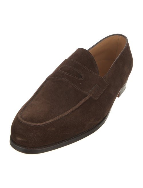 John Lobb Suede Loafers
