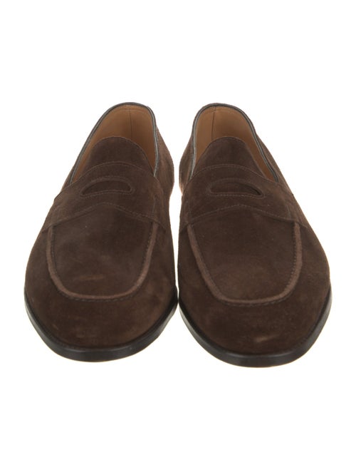 John Lobb Suede Loafers