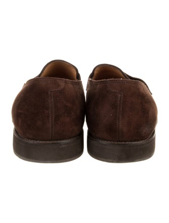 John Lobb Suede Loafers