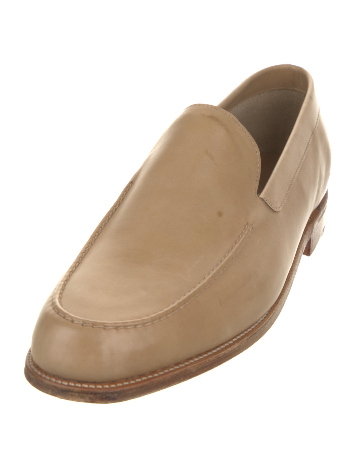 John Lobb Leather Loafers