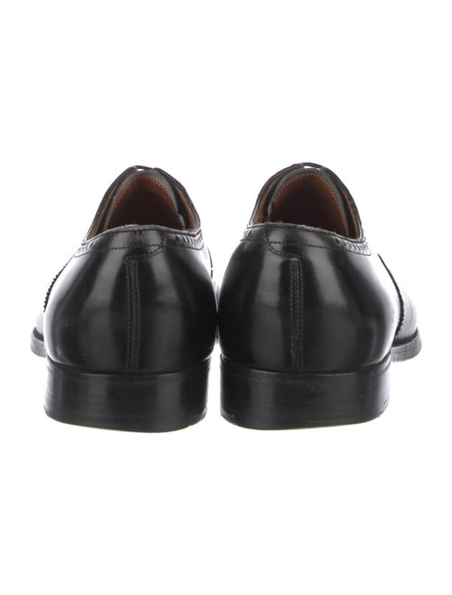 John Lobb Leather Eyelet Trim Oxfords