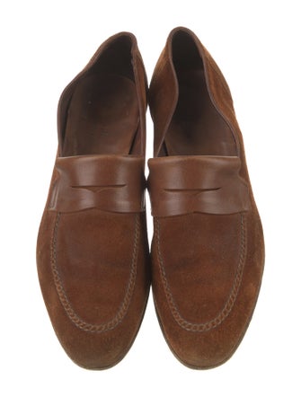 John Lobb Suede Loafers