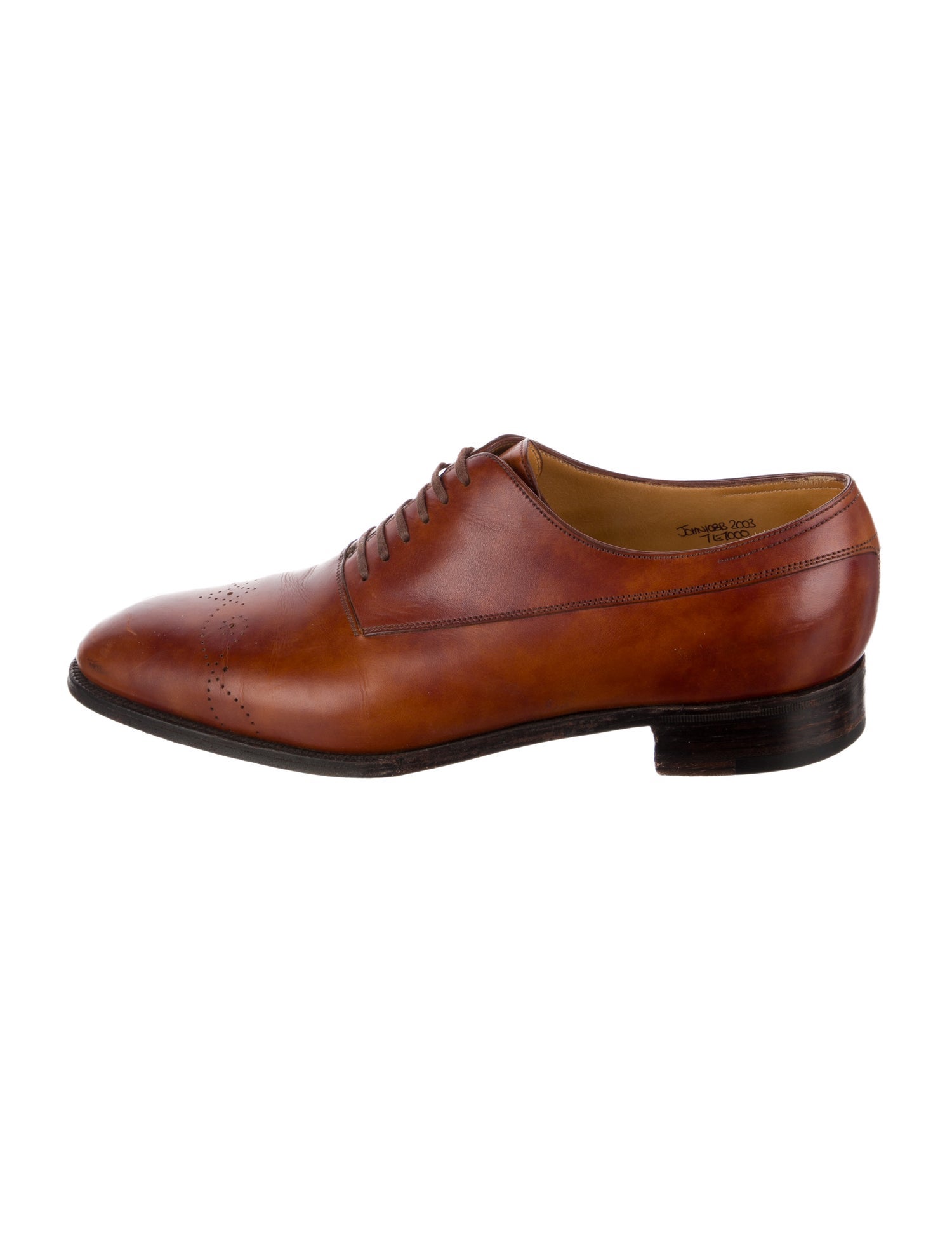 John Lobb Leather Oxfords