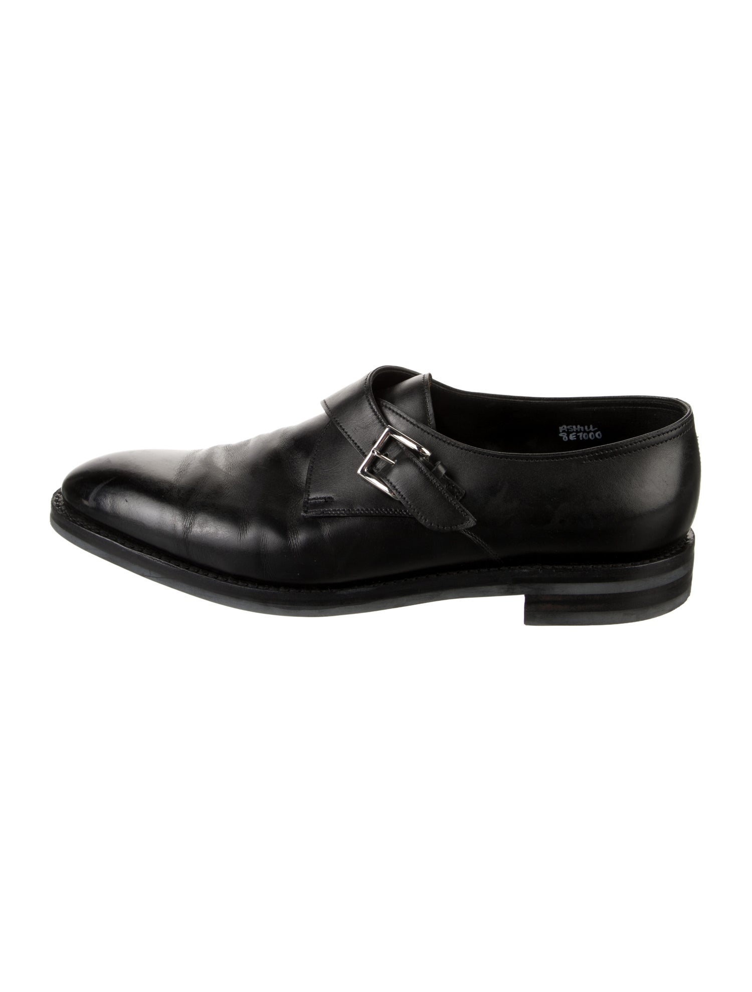 John Lobb Leather Monk Straps