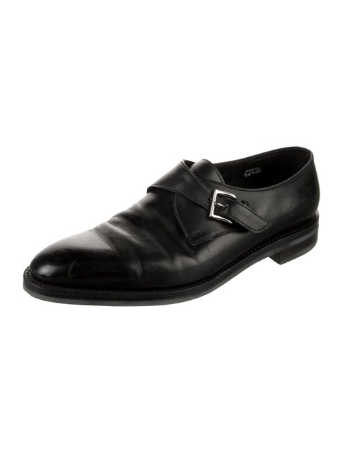 John Lobb Leather Monk Straps