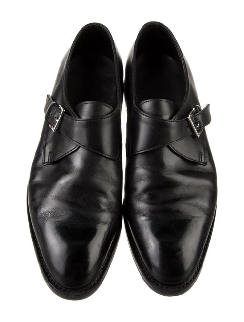 John Lobb Leather Monk Straps
